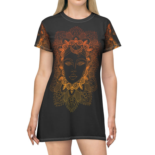 Flow of Love-T-Shirt Dress