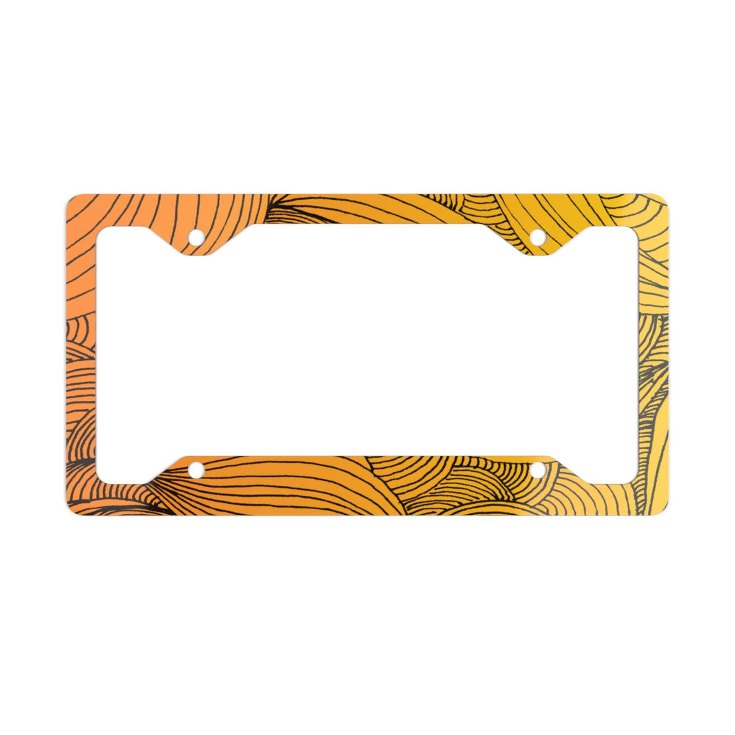 Metal License Plate Frame