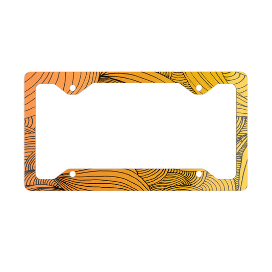 Metal License Plate Frame