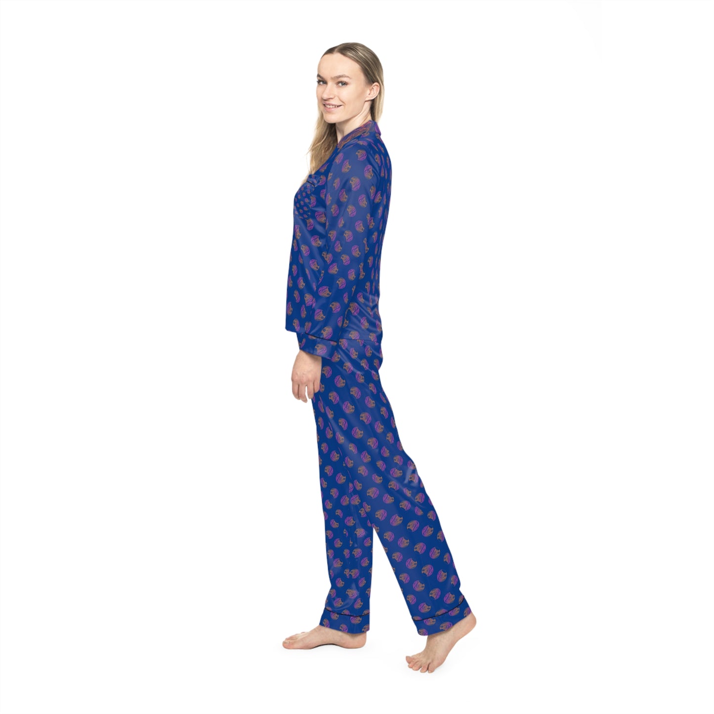 Women's Satin Pajama Set - Elegant Sleepwear