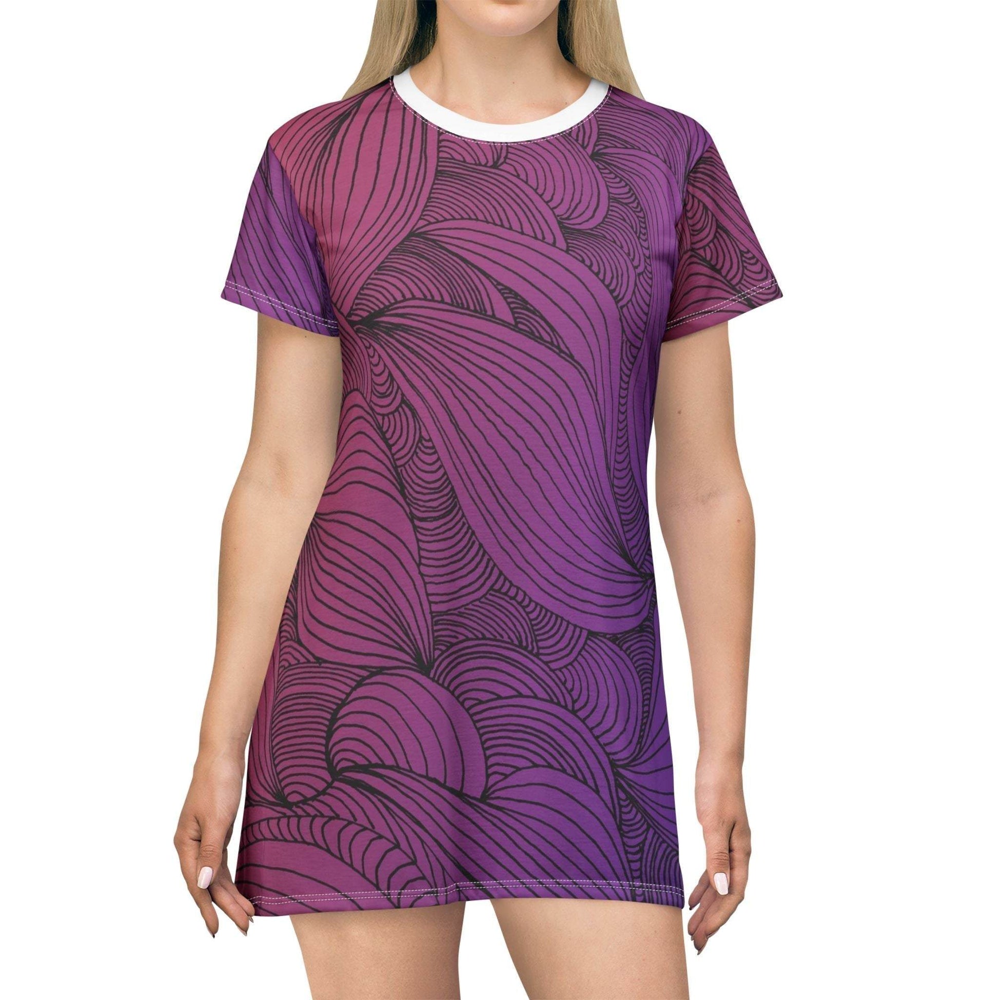 Flow of Love-T-Shirt Dress