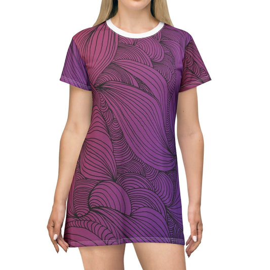 Flow of Love-T-Shirt Dress