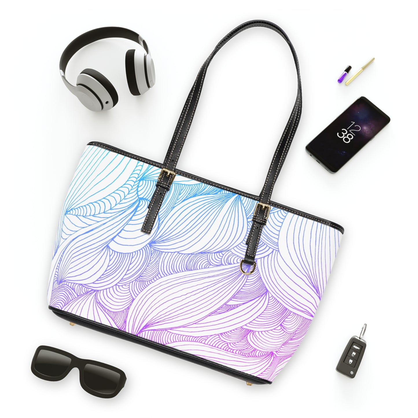 PU Leather Shoulder Bag
