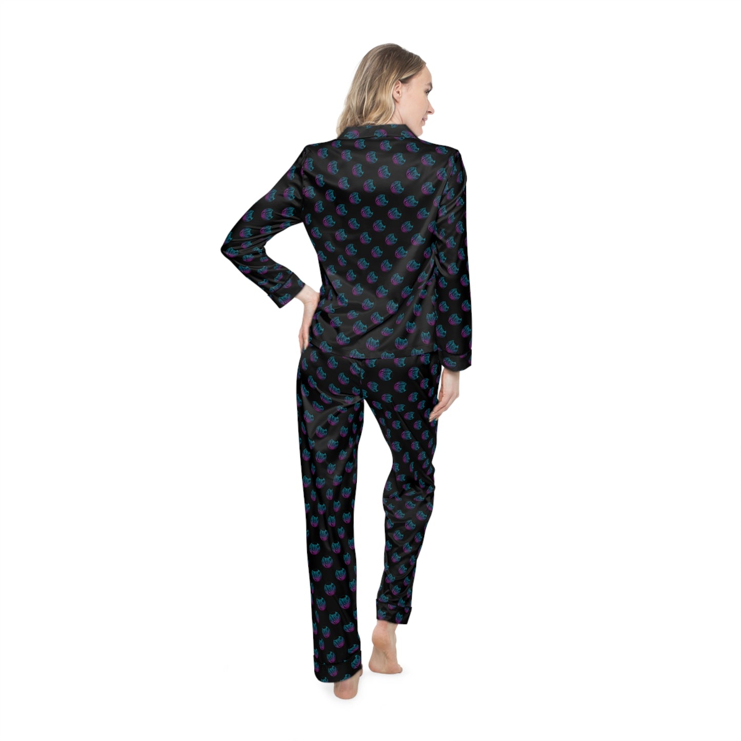 Women's Satin Pajama Set - Elegant Sleepwear