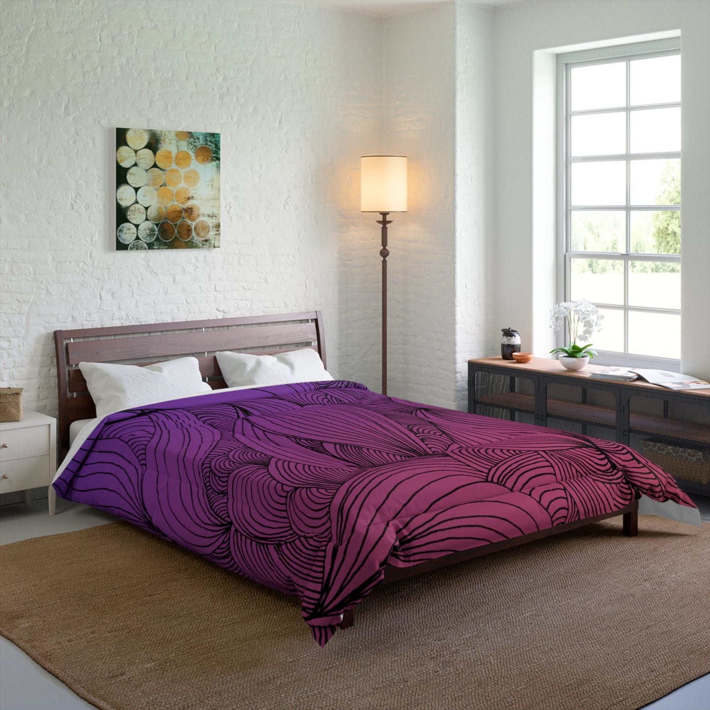 Square Quilted Comforter