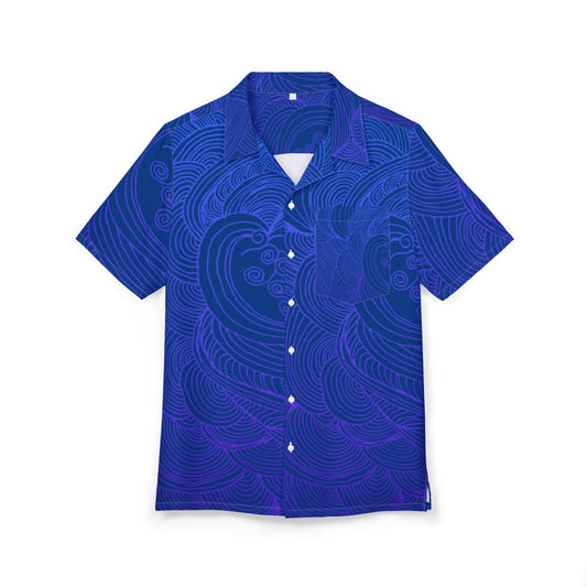 Unisex Hawaiian Button-Down Shirt - Tropical Summer Vibes