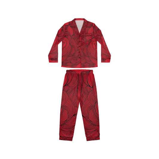 Women's Satin Pajama Set - Elegant Sleepwear