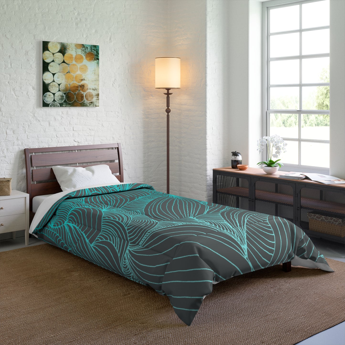 Square Quilted Comforter