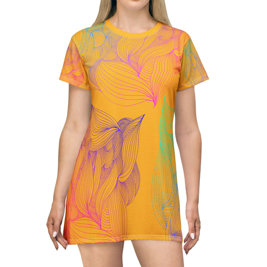 Flow of Love-T-Shirt Dress