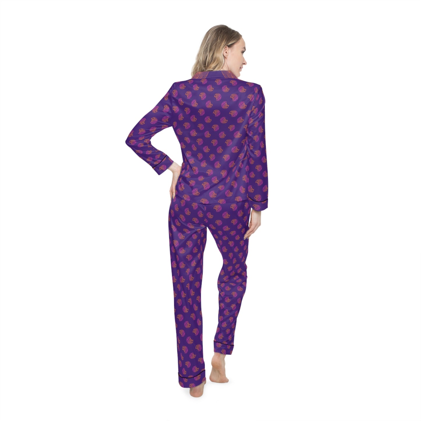 Women's Satin Pajama Set - Elegant Sleepwear