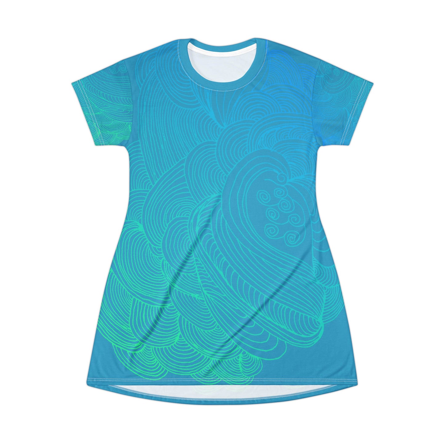 Flow of Love-T-Shirt Dress