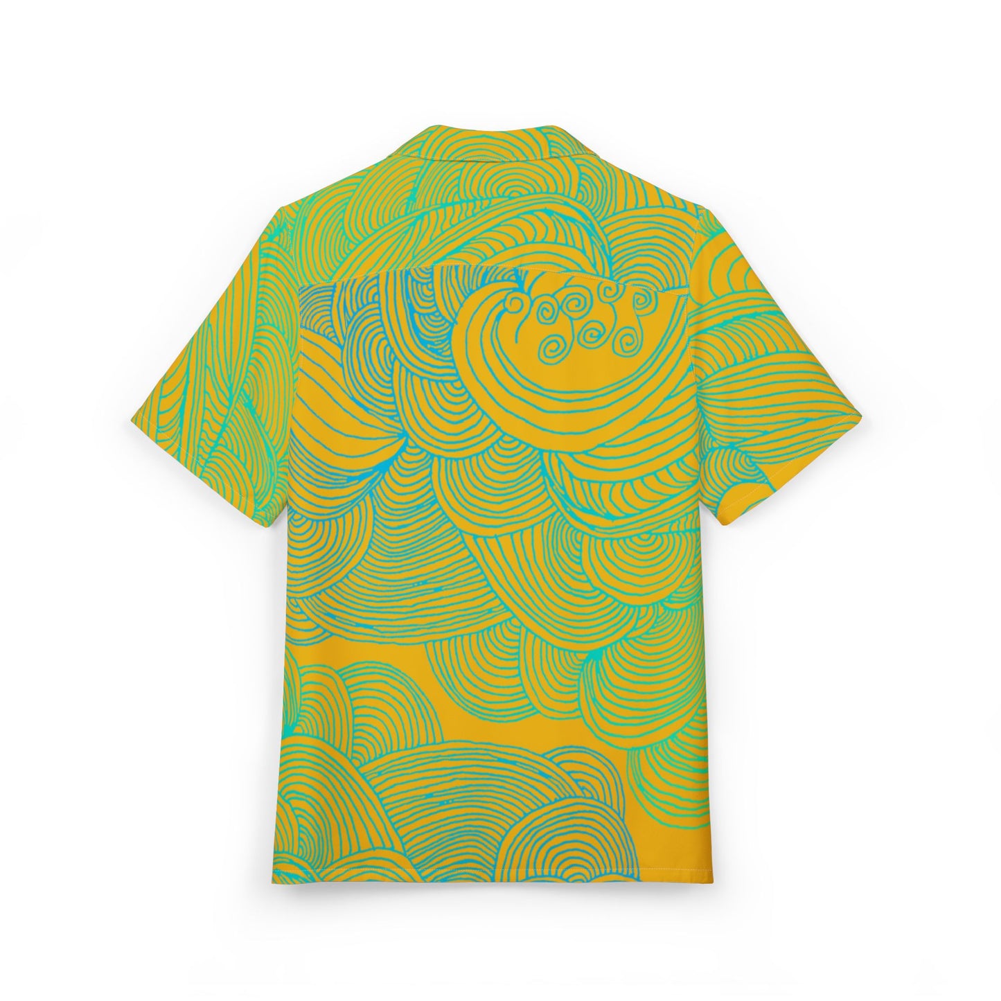 Unisex Hawaiian Button-Down Shirt - Tropical Summer Vibes