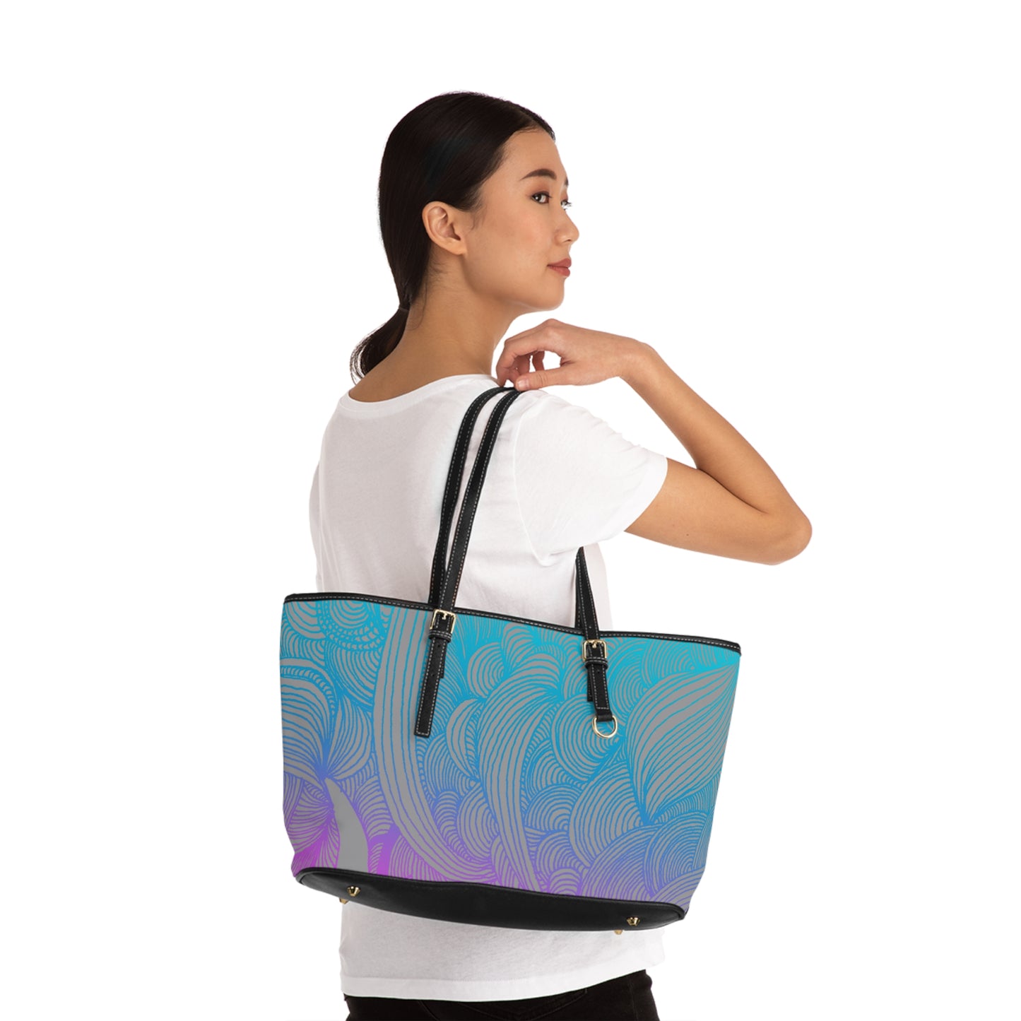 PU Leather Shoulder Bag
