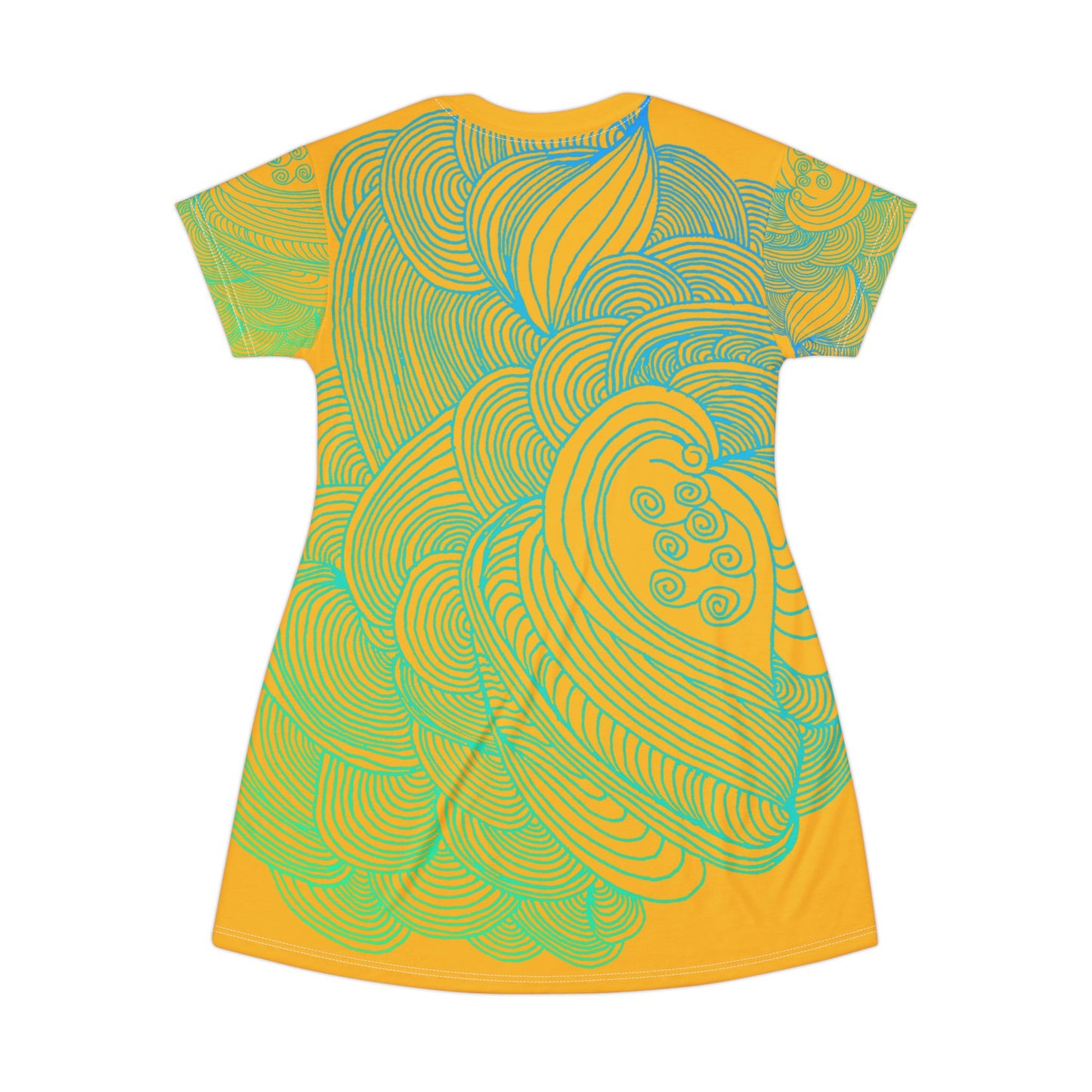 Flow of Love-T-Shirt Dress