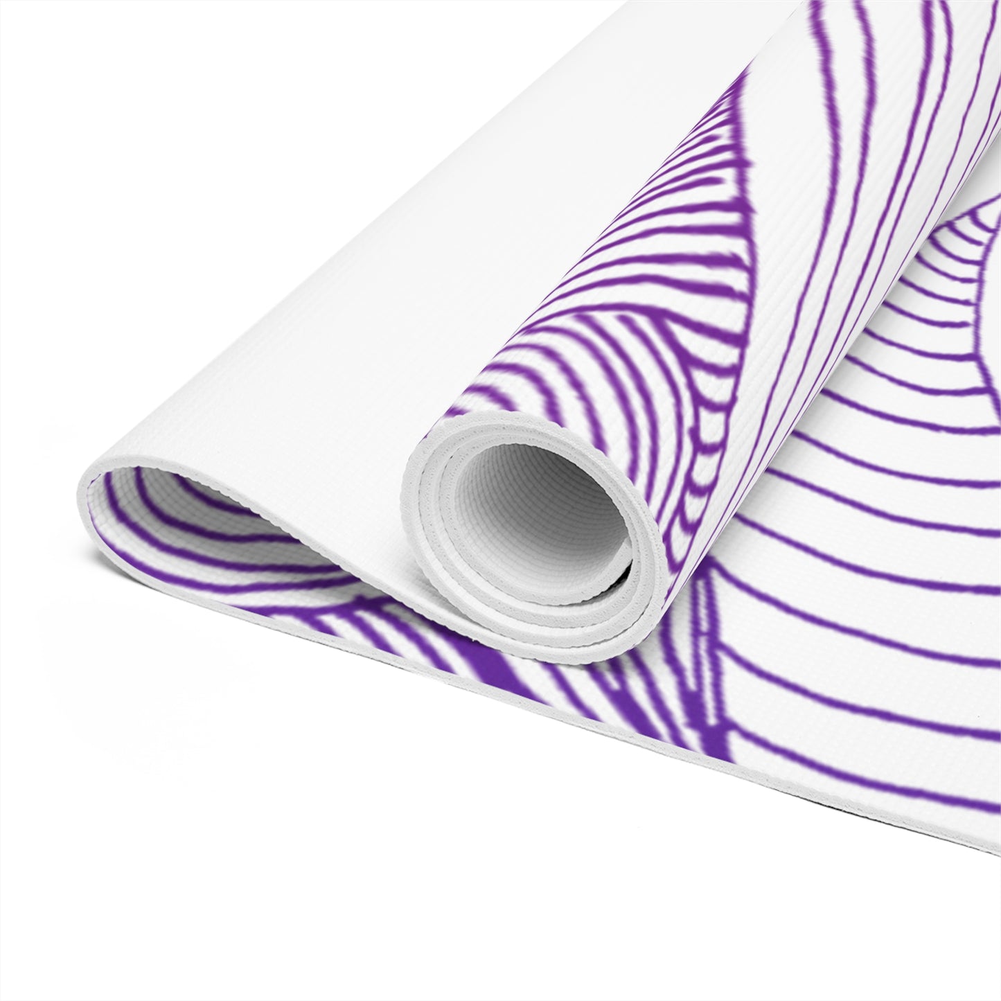 Tranquil Waves Foam Yoga Mat - Comfortable Non-Slip Exercise Mat for All Levels