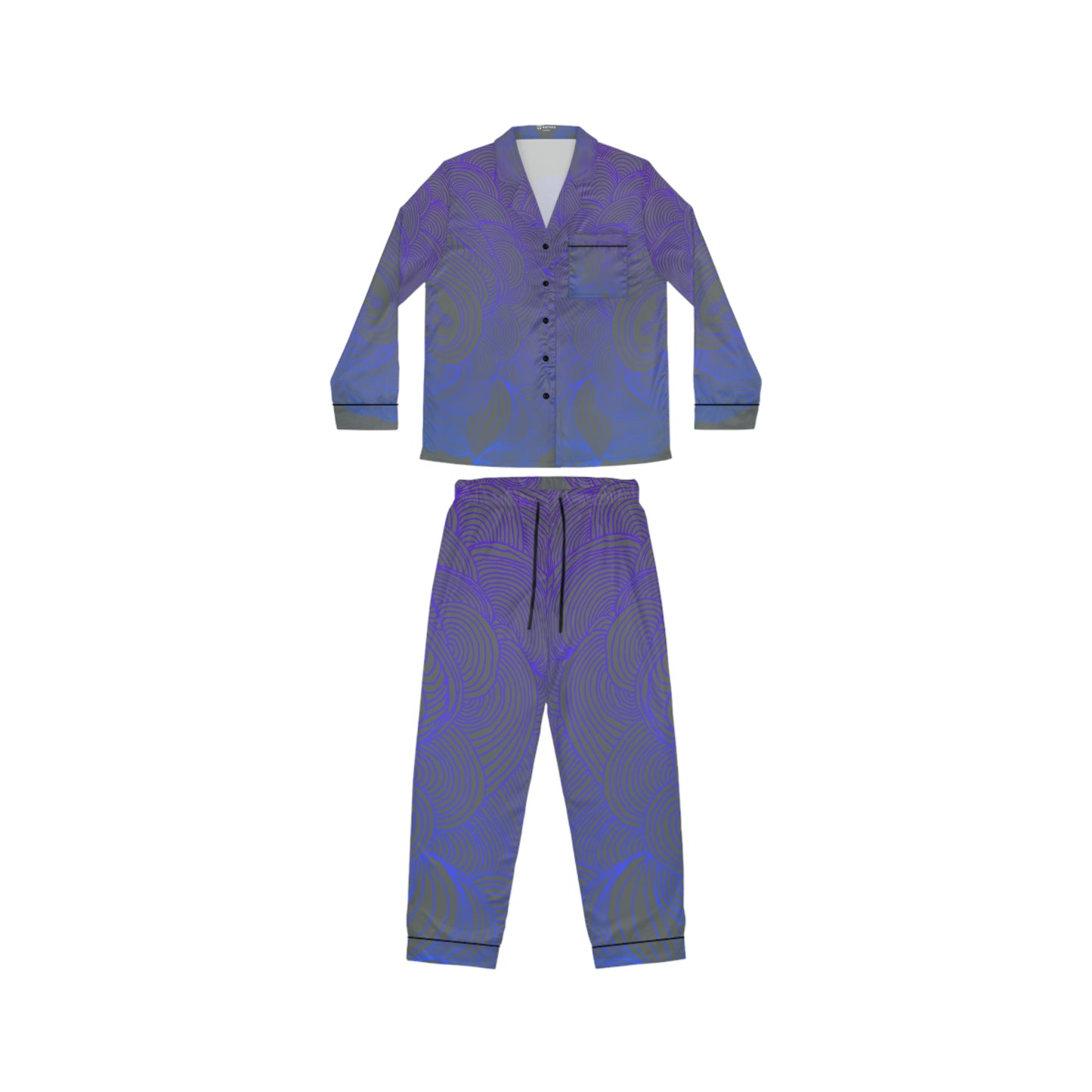 Women's Satin Pajama Set - Elegant Sleepwear
