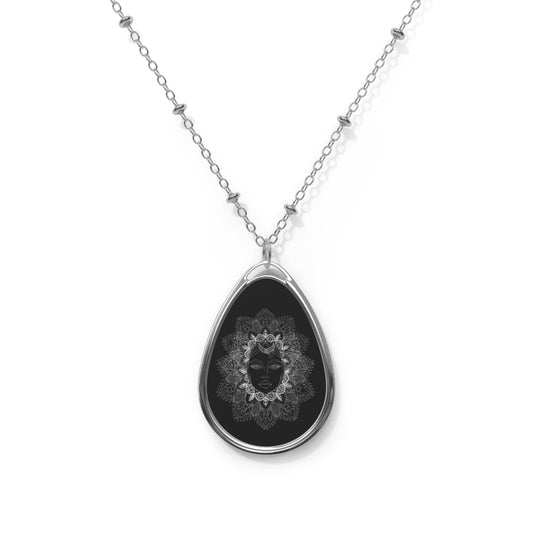 High Priestess-Oval Necklace
