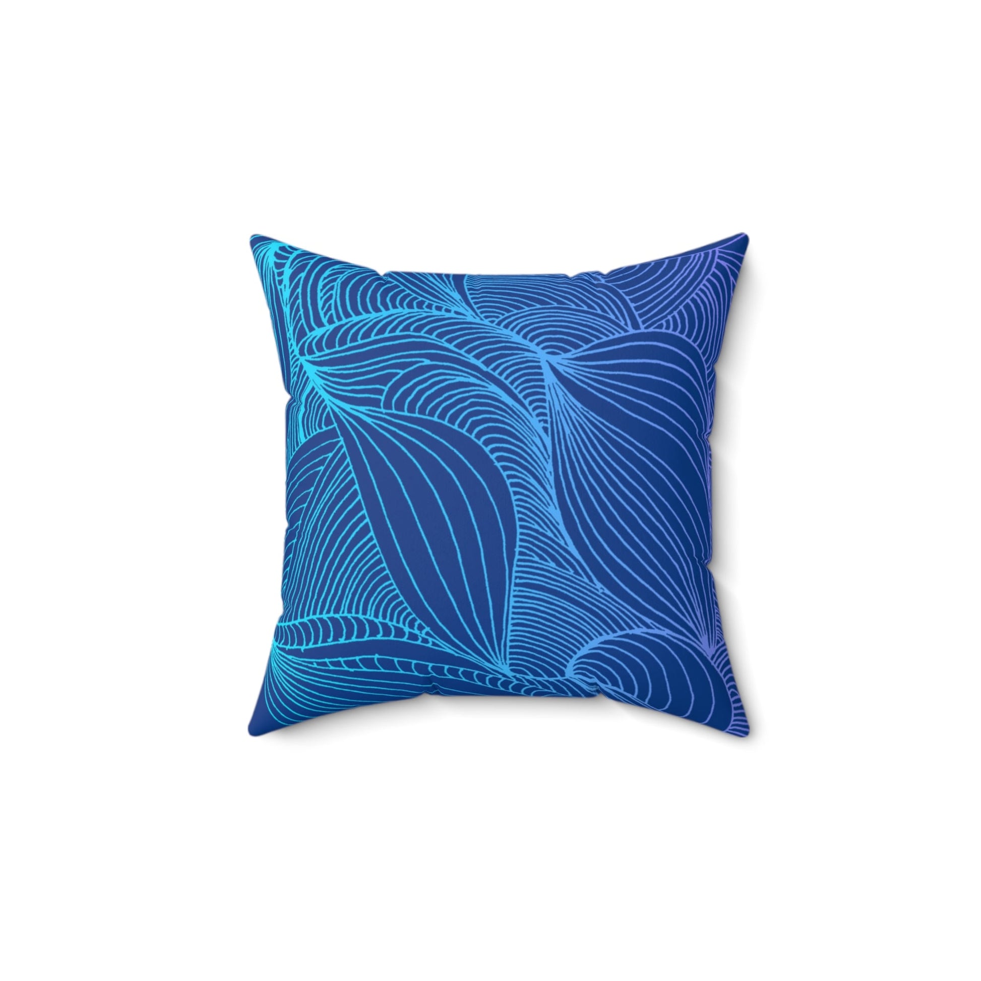 Whispers of Comfort-Spun Polyester Square Pillow