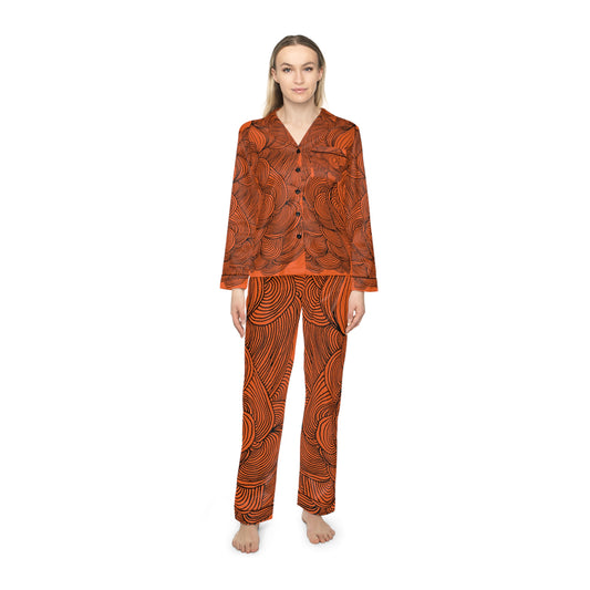 Women's Satin Pajama Set - Elegant Sleepwear