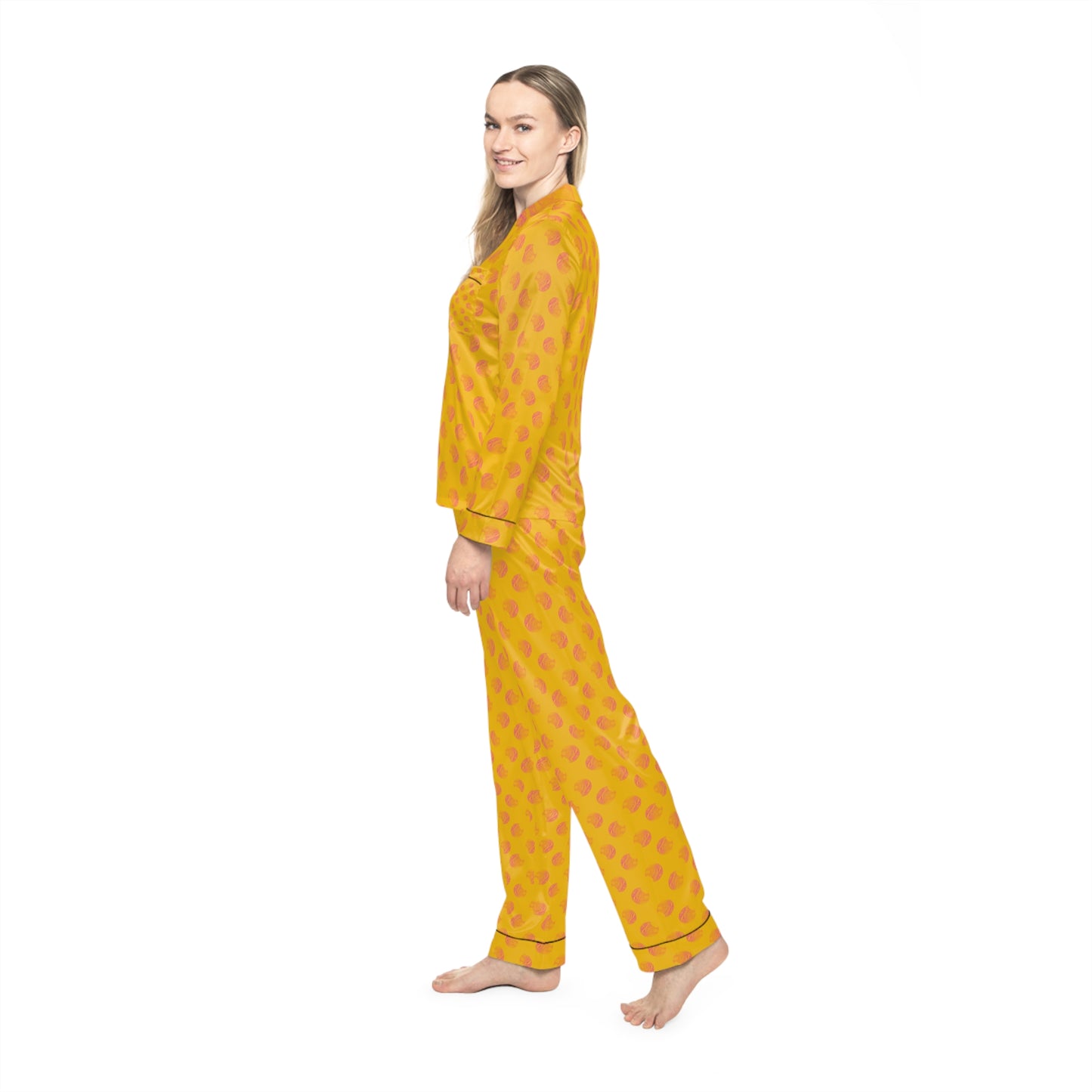 Women's Satin Pajama Set - Elegant Sleepwear