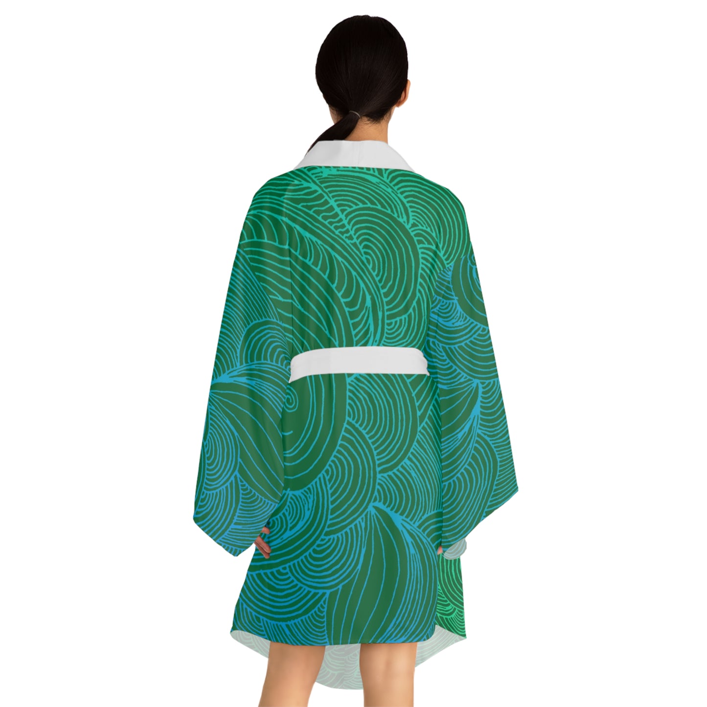 Long Sleeve Kimono Robe