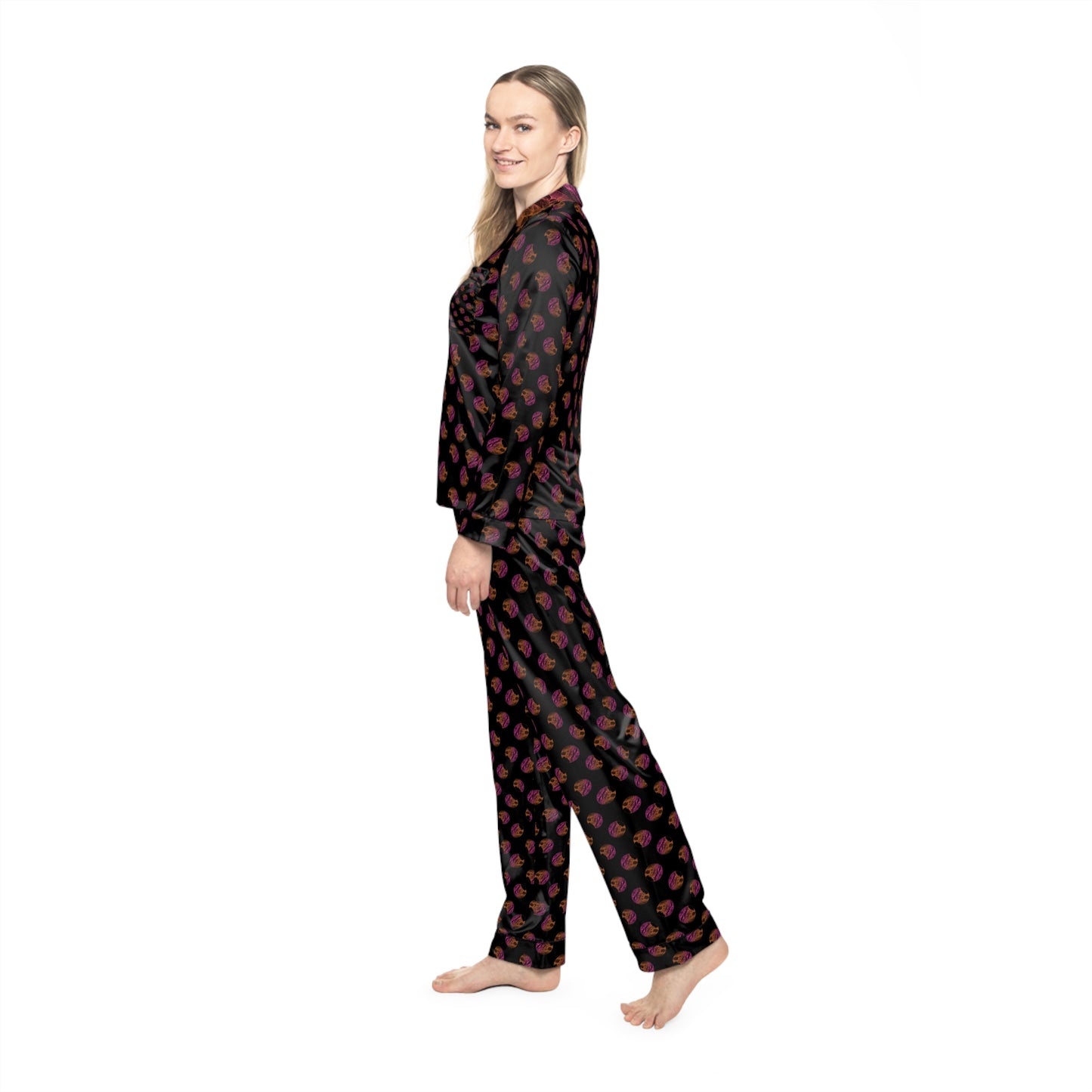 Women's Satin Pajama Set - Elegant Sleepwear