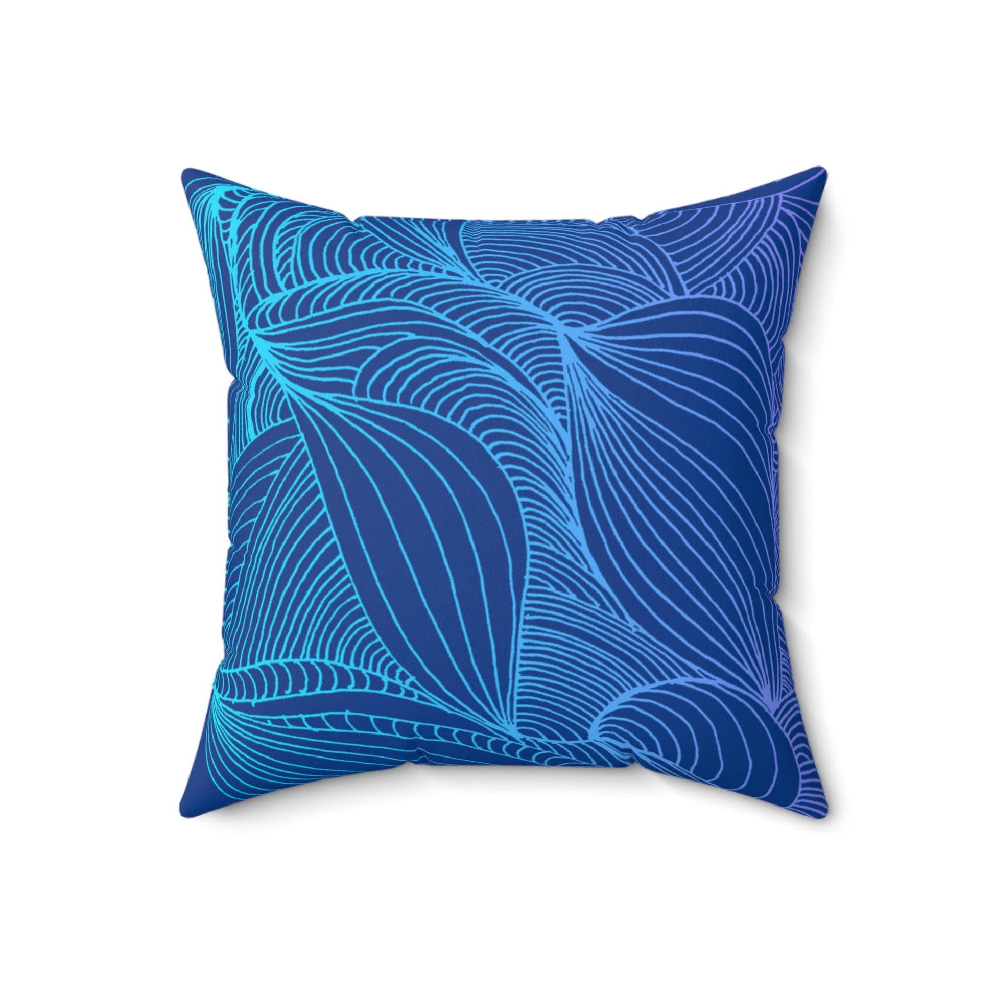Whispers of Comfort-Spun Polyester Square Pillow