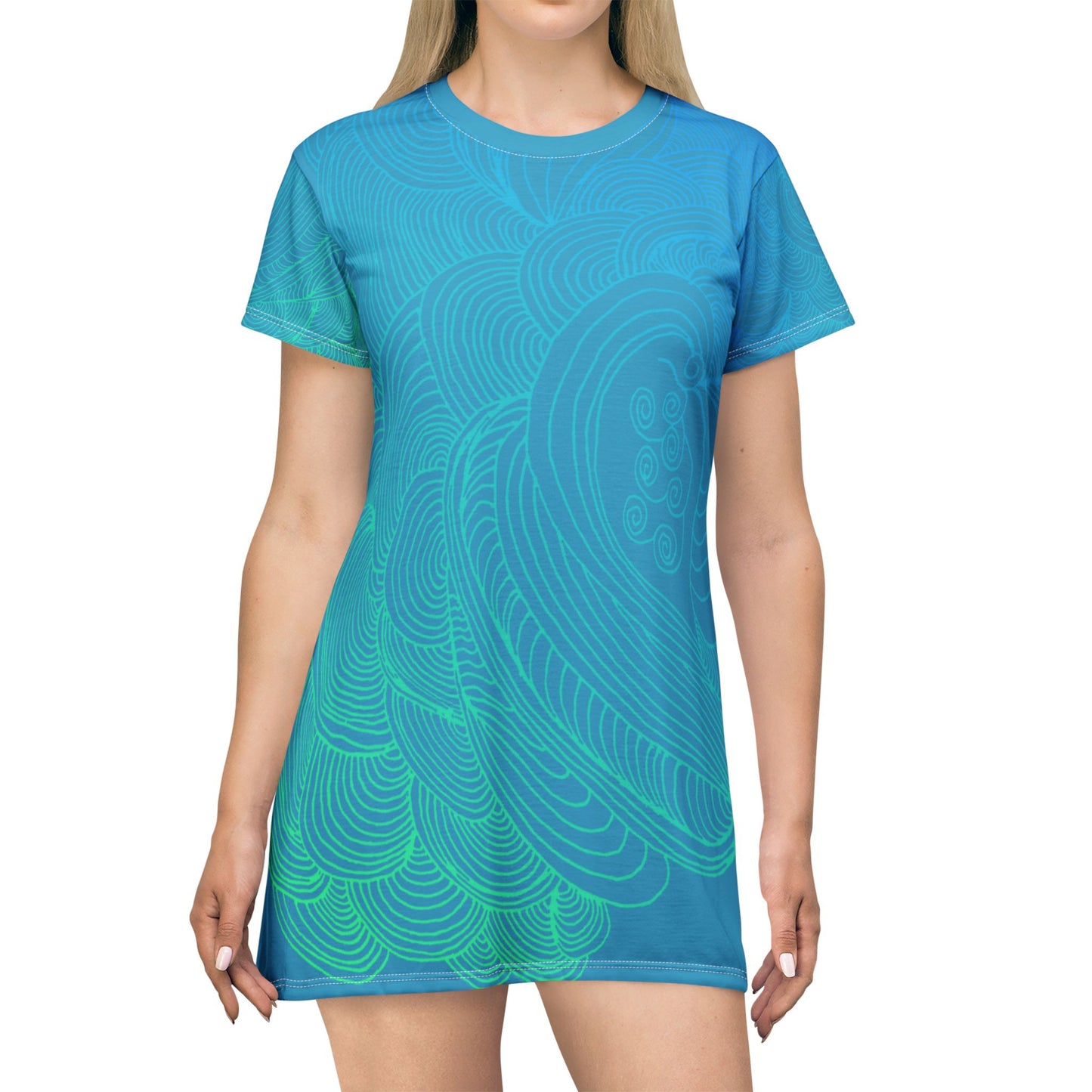 Flow of Love-T-Shirt Dress