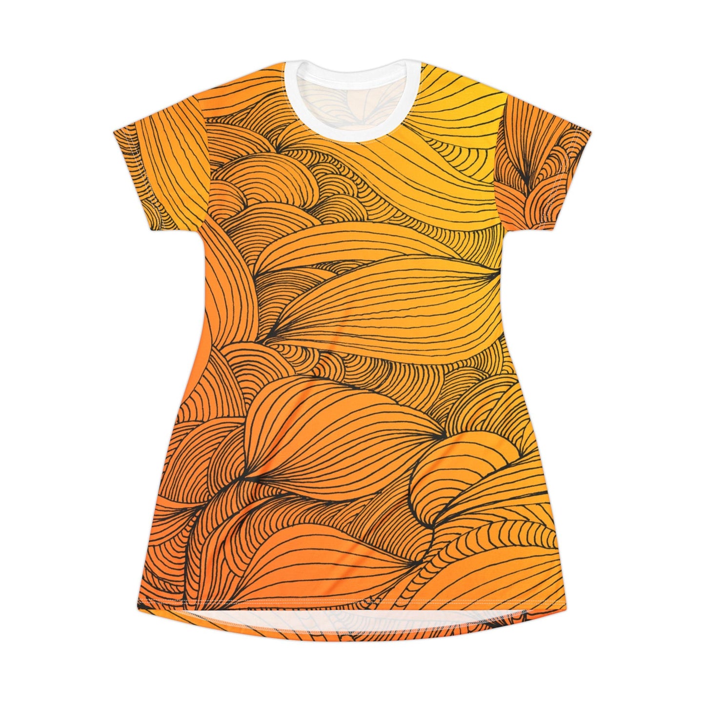 Flow of Love-T-Shirt Dress