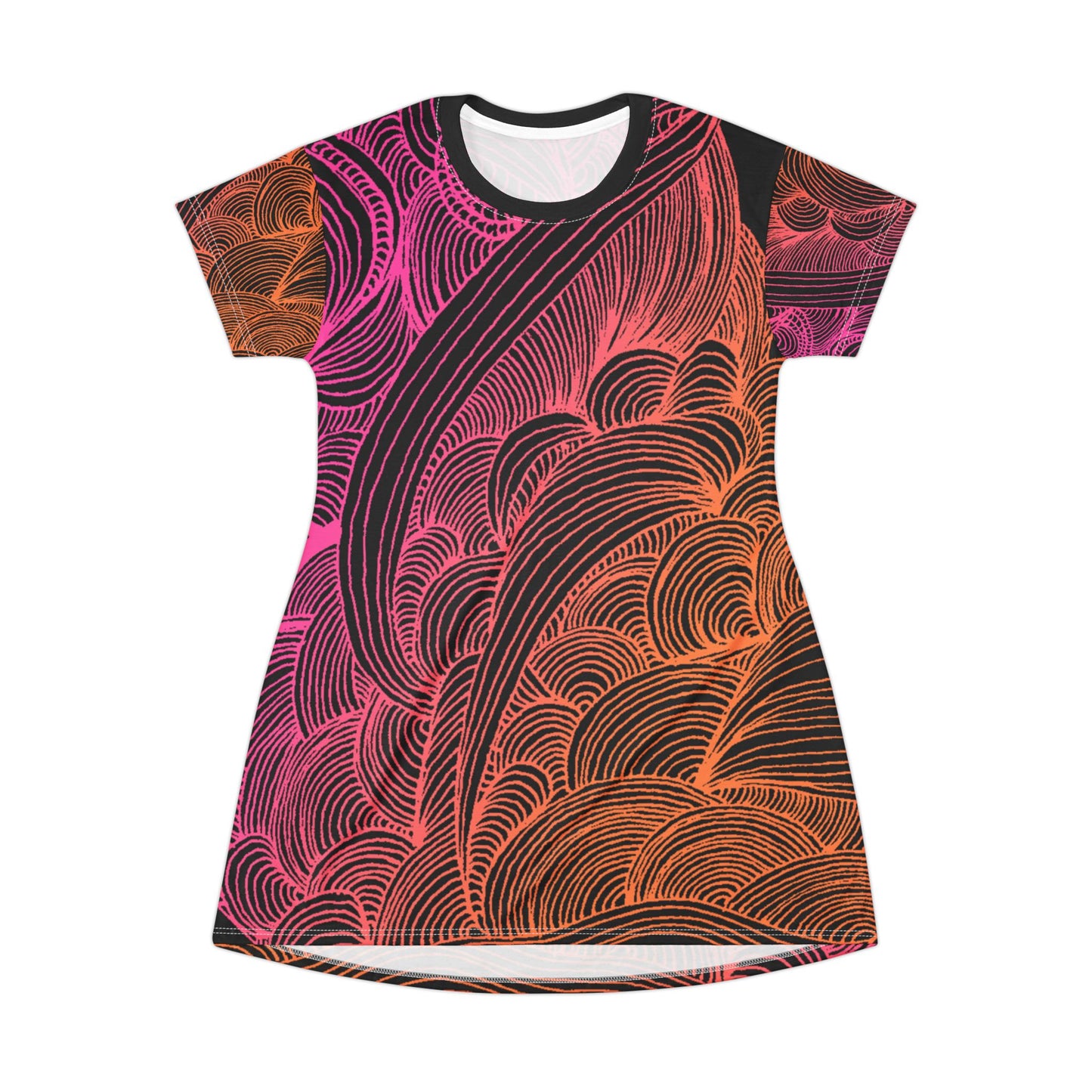 Flow of Love-T-Shirt Dress