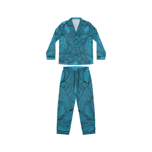 Women's Satin Pajama Set - Elegant Sleepwear