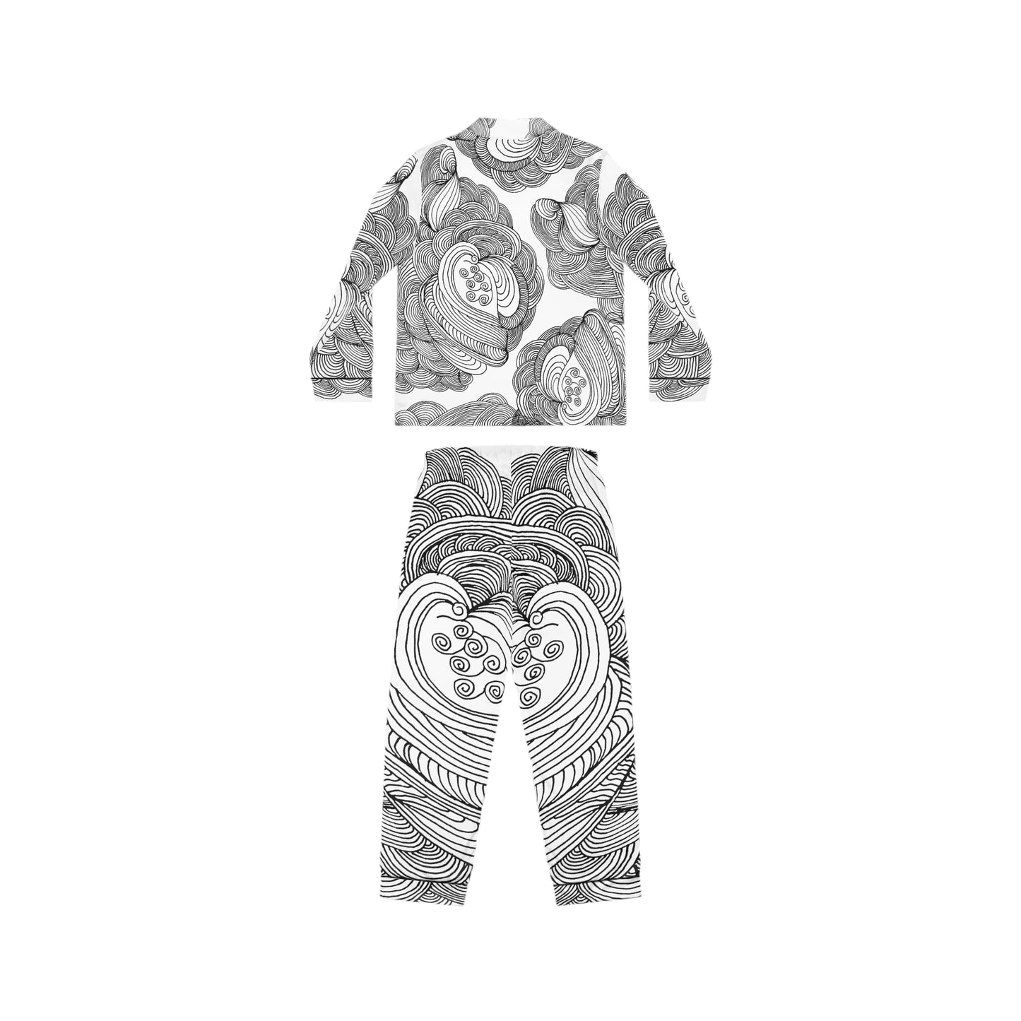 Women's Satin Pajama Set - Elegant Sleepwear