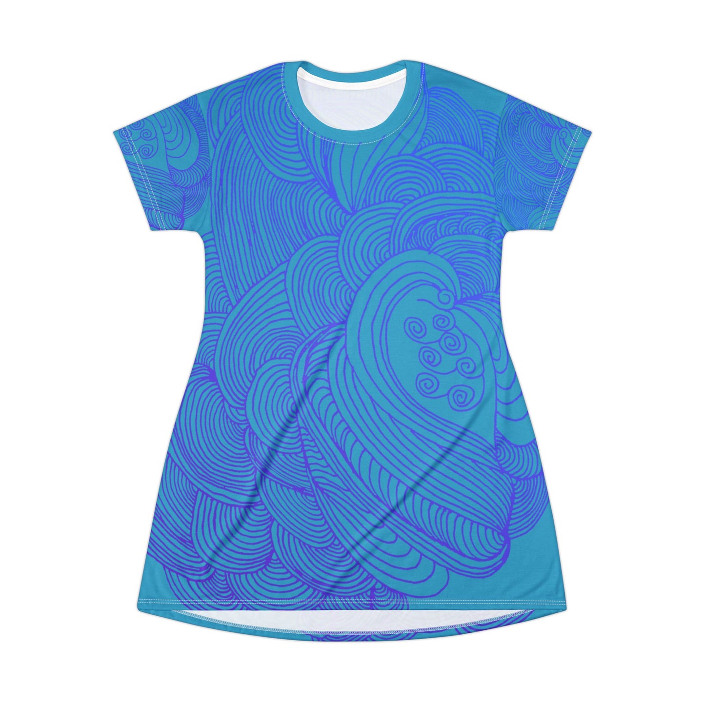 Flow of Love-T-Shirt Dress