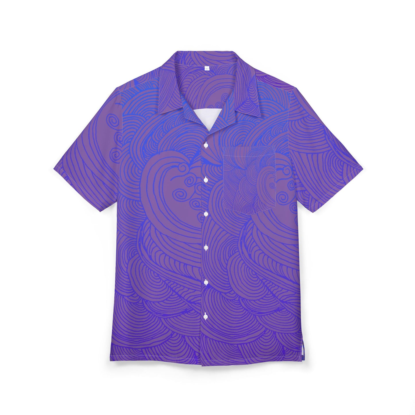 Unisex Hawaiian Button-Down Shirt - Tropical Summer Vibes