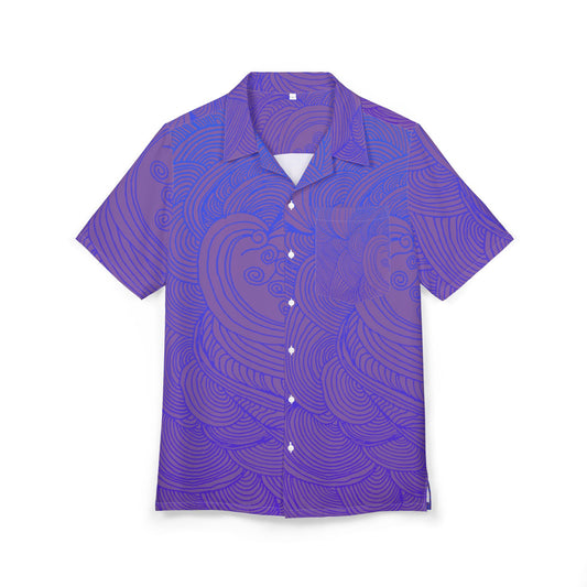 Unisex Hawaiian Button-Down Shirt - Tropical Summer Vibes