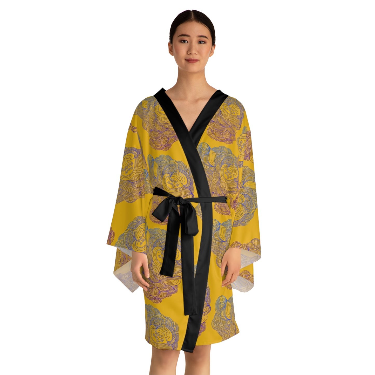 Long Sleeve Kimono Robe