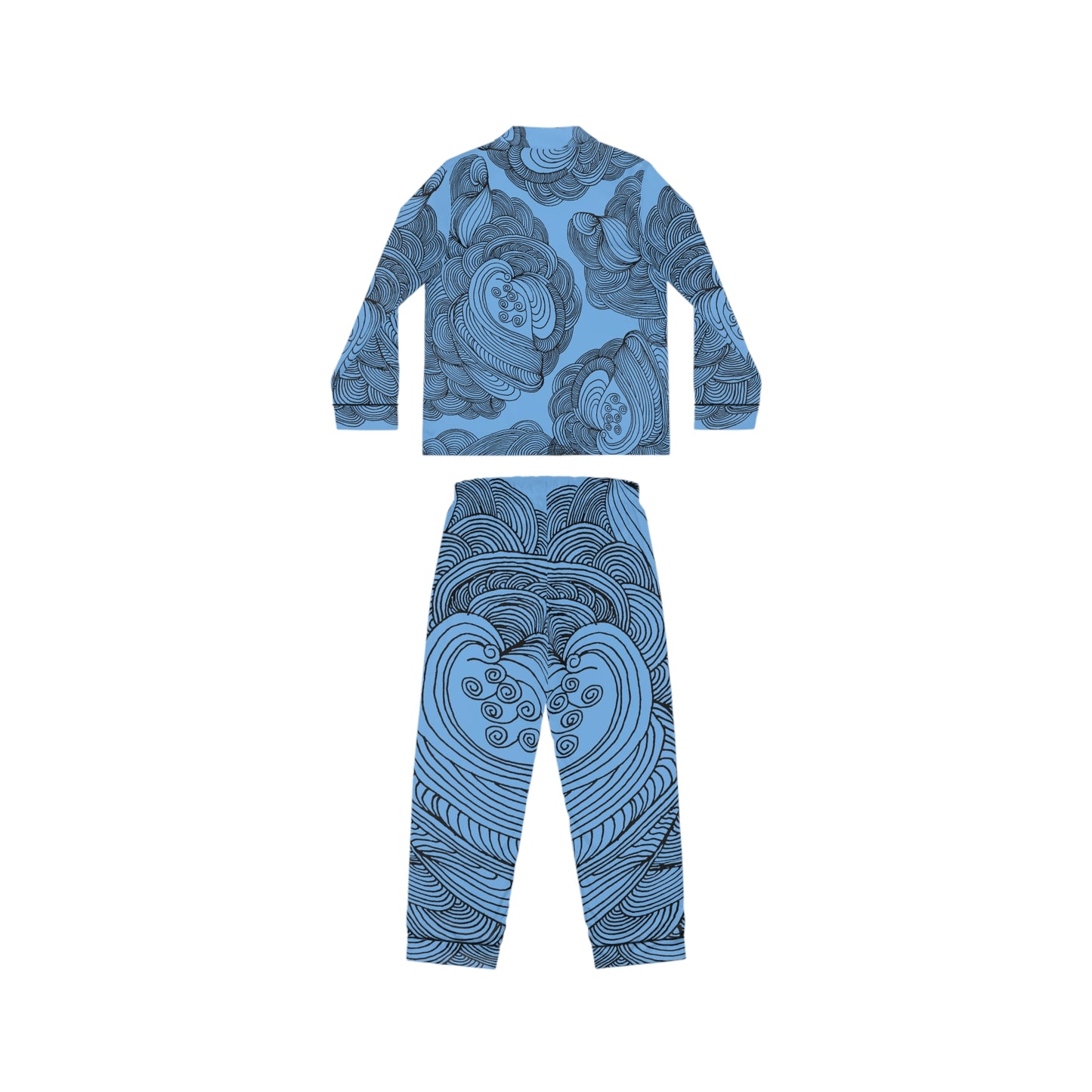 Women's Satin Pajama Set - Elegant Sleepwear