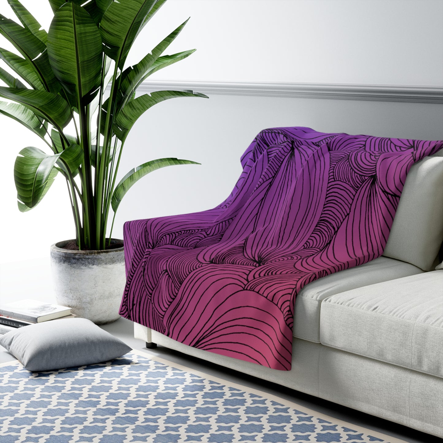 Wrapped in Kindness-Sherpa Fleece Blanket