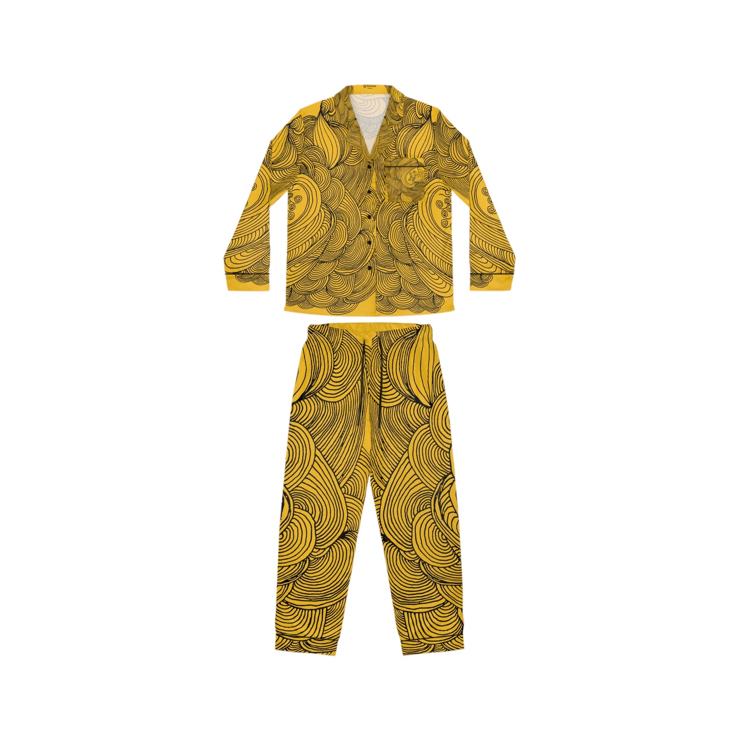 Women's Satin Pajama Set - Elegant Sleepwear