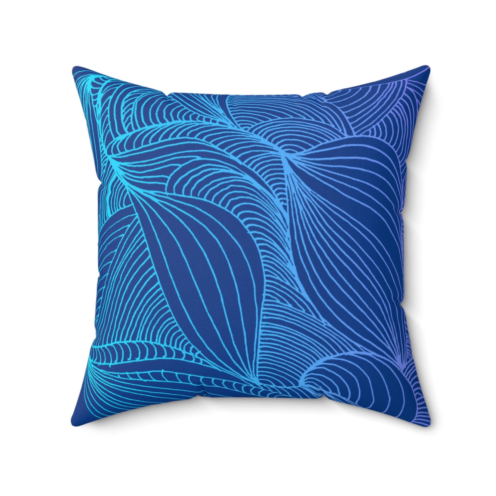 Whispers of Comfort-Spun Polyester Square Pillow