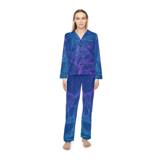Women's Satin Pajama Set - Elegant Sleepwear