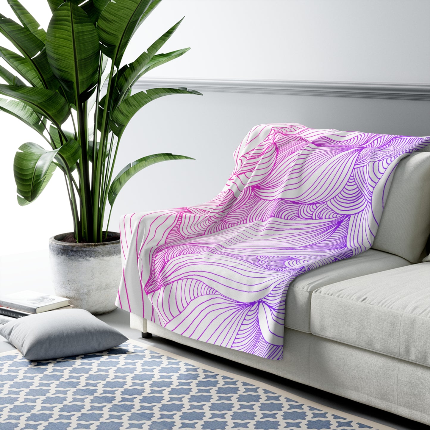 Wrapped in Kindness-Sherpa Fleece Blanket