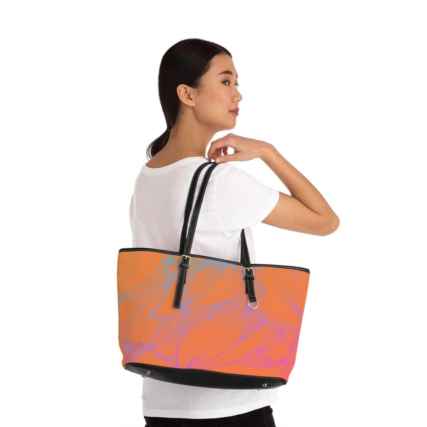 PU Leather Shoulder Bag
